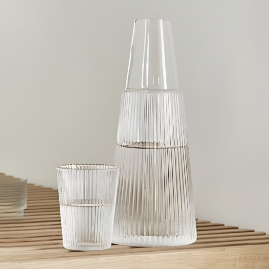 Glass Jug And Cup